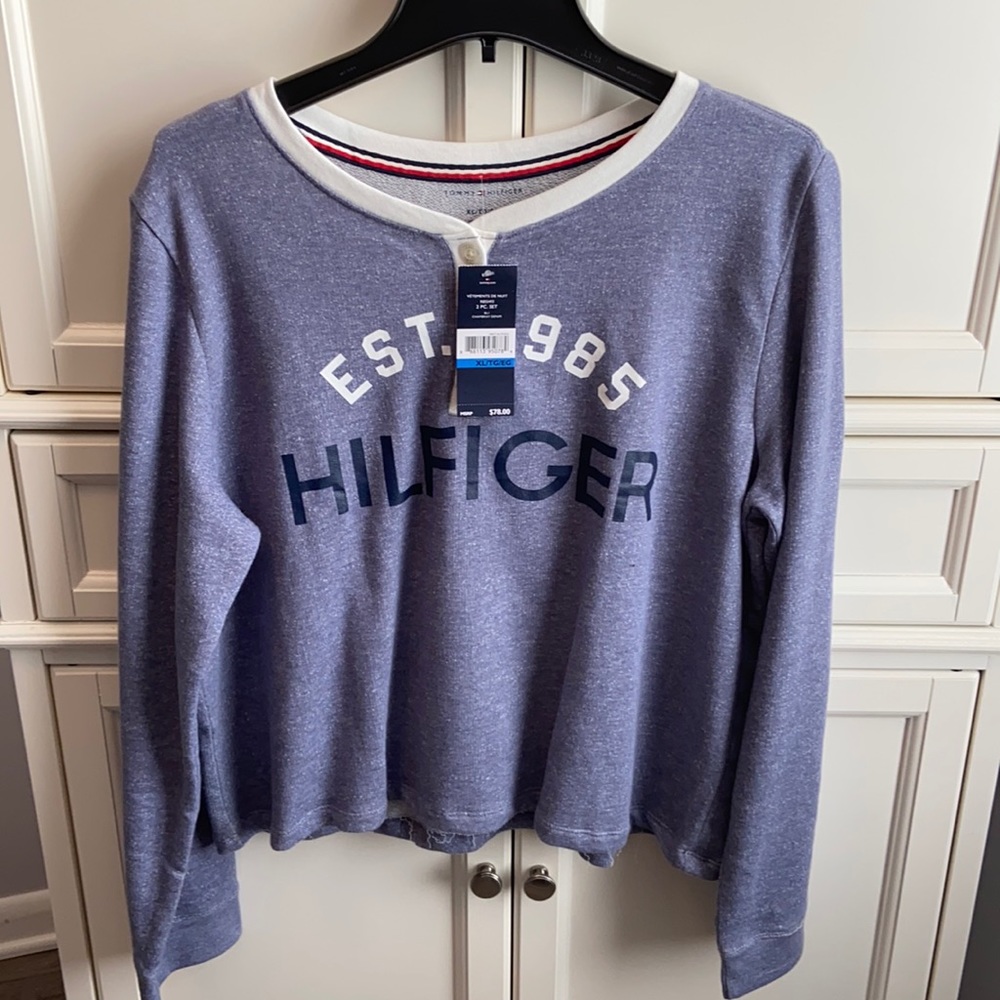 NWT Tommy Hilfiger pajama set
